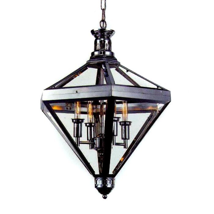 Подвесной светильник DeLight Collection с плафоном из прозрачного стекла