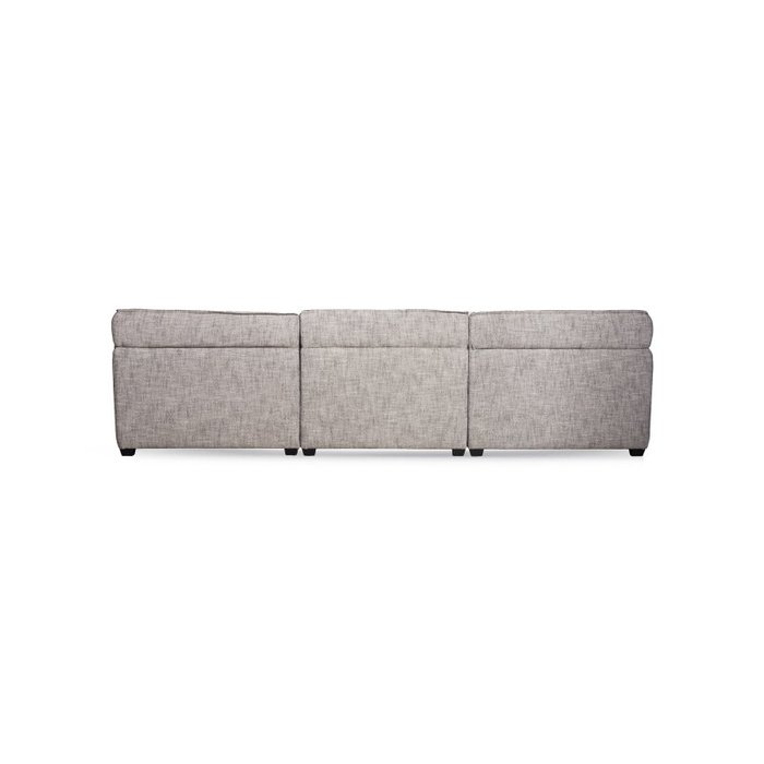 Угловой диван Leona серого цвета - лучшие Угловые диваны в INMYROOM