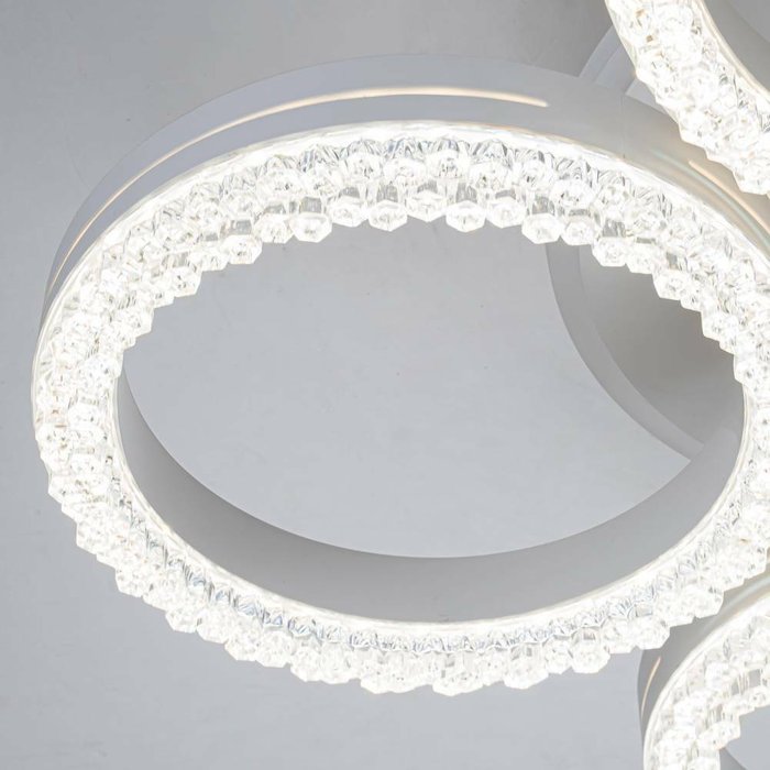 Потолочная люстра ALBUS 10276/4LED APP (акрил, цвет прозрачный) - лучшие Потолочные люстры в INMYROOM Потолочная люстра ALBUS 10276/4LED APP (акрил, цвет прозрачный) - лучшие Потолочные люстры в INMYROOM