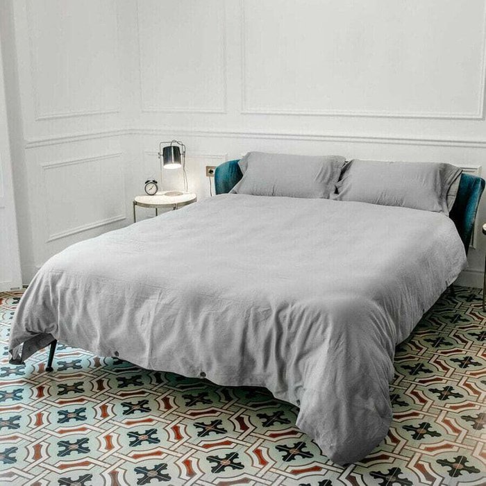 Пододеяльник Naturals Tencel Серый 135/140 кровать 220 x 220 см