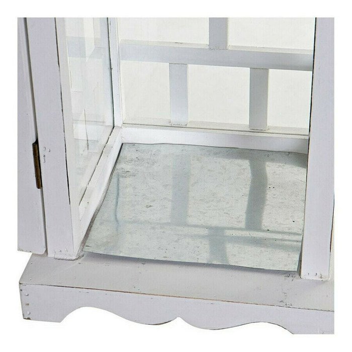 Фонарь DKD Home Decor Белый Стеклянный Сосна (22.5 x 22.5 x 47 cm) - купить Подсвечники по цене 8119.0 Фонарь DKD Home Decor Белый Стеклянный Сосна (22.5 x 22.5 x 47 cm) - купить Подсвечники по цене 8119.0