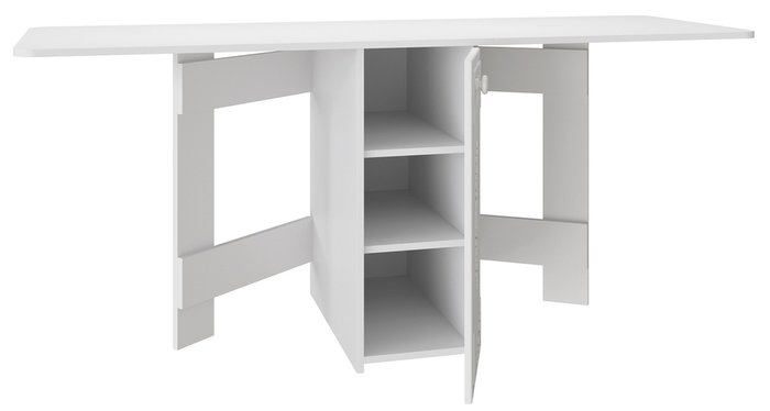 Стол раскладной Ассоль белого цвета - купить Обеденные столы по цене 12795.0