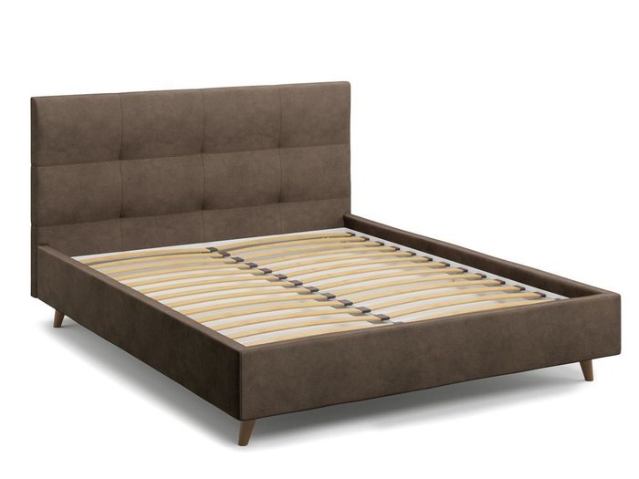Кровать Garda 140х200 коричневого цвета - купить Кровати для спальни по цене 32000.0