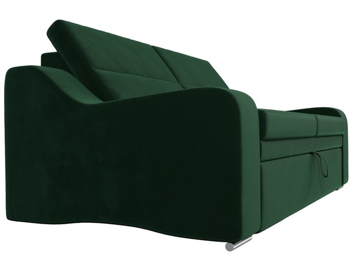 Прямой диван-кровать Медиус зеленого цвета - лучшие Прямые диваны в INMYROOM