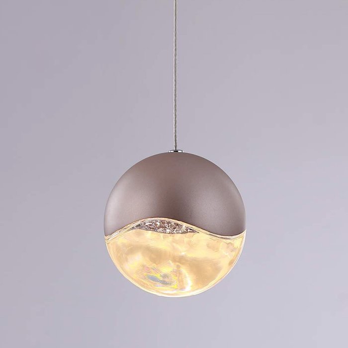 Подвесной светильник DeLight Collection из металла и прозрачного стекла - купить Подвесные светильники по цене 10530.0