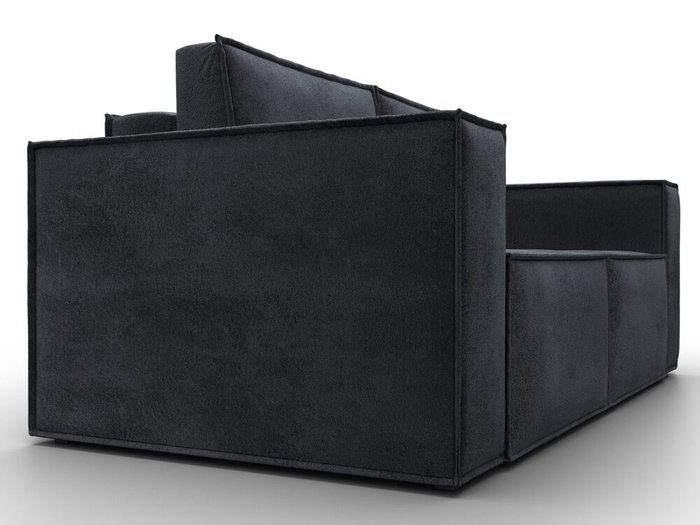Диван-кровать Куба мини в обивке из велюра темно-серого цвета - лучшие Прямые диваны в INMYROOM Диван-кровать Куба мини в обивке из велюра темно-серого цвета - лучшие Прямые диваны в INMYROOM