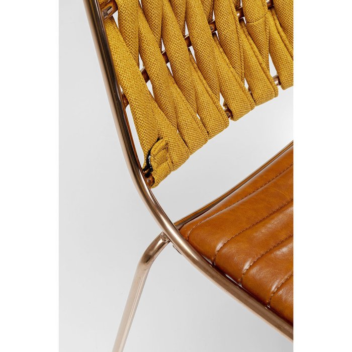 Стул Two Faces коричневого цвета - лучшие Обеденные стулья в INMYROOM