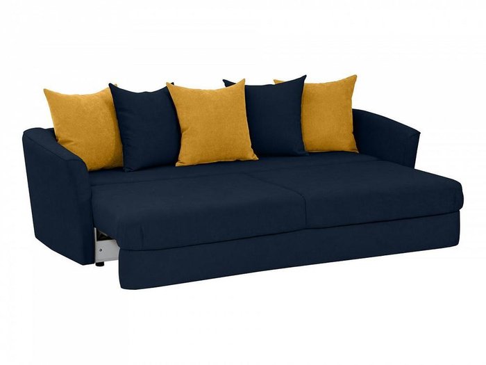 Диван-кровать California темно-синего цвета  - лучшие Прямые диваны в INMYROOM