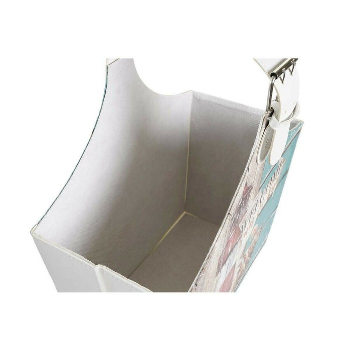 Полка для журналов DKD Home Decor 40 x 18 x 41 cm Разноцветный Картон Средиземноморье (2 штук) - купить Газетницы по цене 8915.0