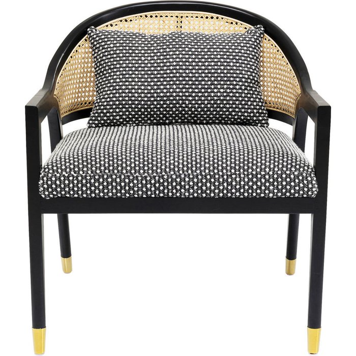 Стул мягкий с подлокотниками Horizon серого цвета - купить Обеденные стулья по цене 162760.0