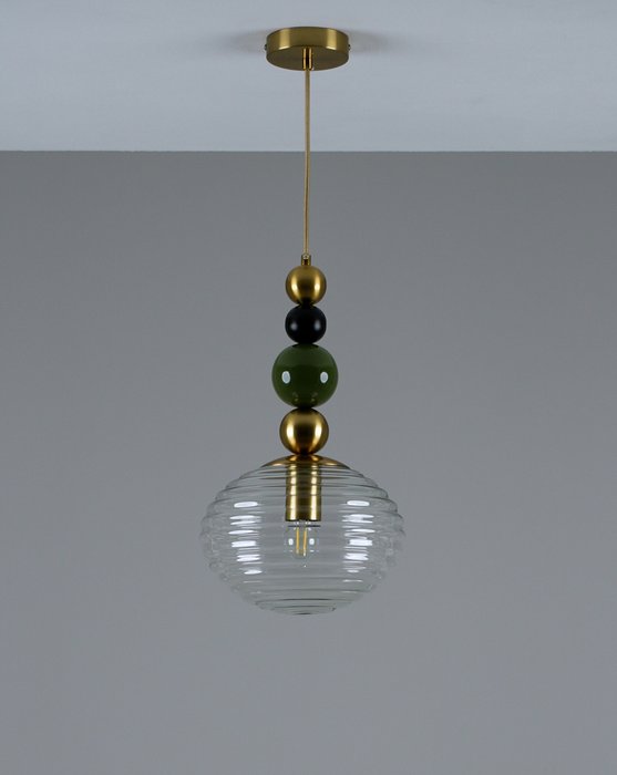 Светильник подвесной Arti со стеклянным плафоном  - лучшие Подвесные светильники в INMYROOM