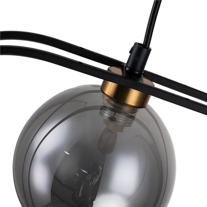 Подвесной светильник Spazio серо-черного цвета - лучшие Подвесные светильники в INMYROOM