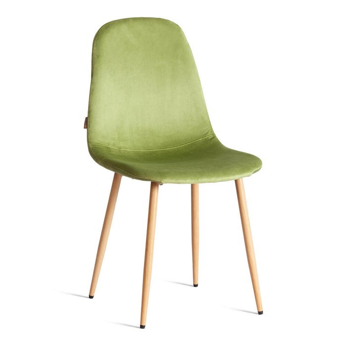 Комплект из четырех стульев Breeze светло-зеленого цвета - купить Обеденные стулья по цене 10800.0