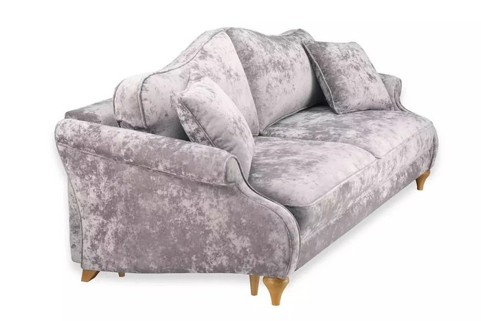 Прямой диван-кровать Бьюти Премиум розового цвета - лучшие Прямые диваны в INMYROOM