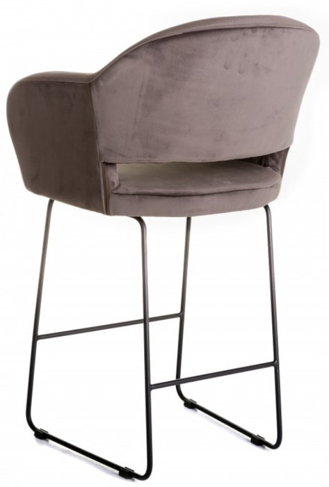 Кресло полубарное Oscar коричневого цвета - лучшие Барные стулья в INMYROOM