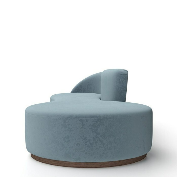 Диван Stockholm Asymmetrical 270 голубого цвета - лучшие Прямые диваны в INMYROOM