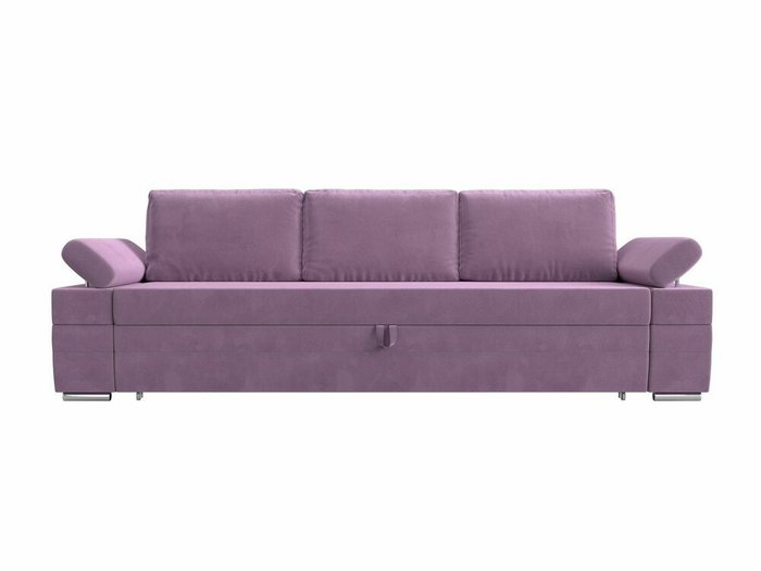 Прямой диван-кровать Канкун сиреневого цвета - купить Прямые диваны по цене 60999.0