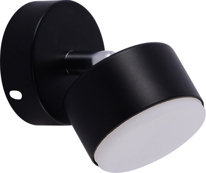 Спот Alesta Б0069931 (металл, цвет черный) - купить Накладные споты по цене 1189