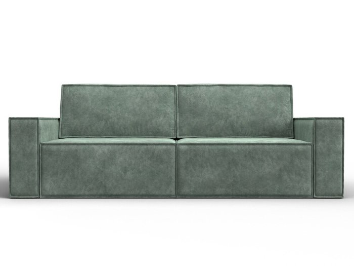 Диван-кровать Куба зеленого цвета - купить Прямые диваны по цене 80990 Диван-кровать Куба зеленого цвета - купить Прямые диваны по цене 80990