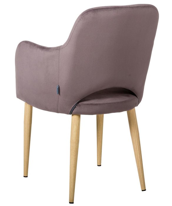 Стул-кресло Ledger коричневого цвета - лучшие Обеденные стулья в INMYROOM