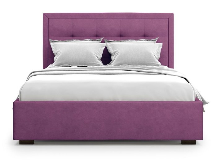 Кровать Komo 160х200 пурпурного цвета с подъемным механизмом