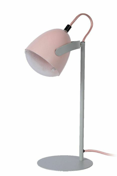 Настольная лампа Dylan 05537/01/66 (металл, цвет розовый) - купить Рабочие лампы по цене 10565.0