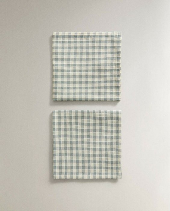 Салфетка в клетку Gingham (2 шт. в упаковке) - купить Салфетки по цене 1403.0