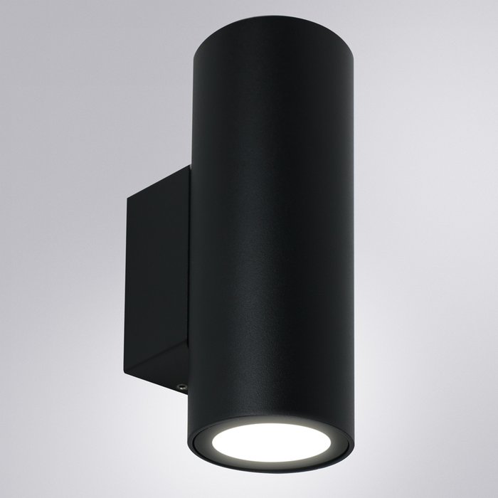 Фасадный светильник Arte Lamp TORCULAR A1807AL-2BK - купить Настенные уличные светильники по цене 3190.0