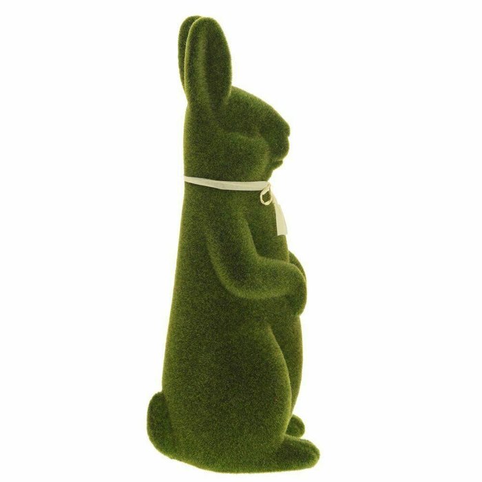 Фигурка декоративная Заяц зеленого цвета - купить Фигуры и статуэтки по цене 7036.0