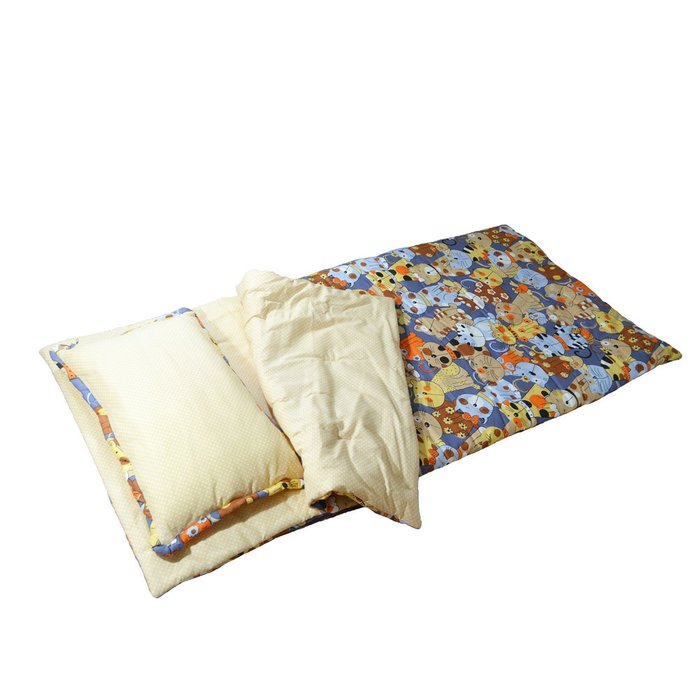  Детский спальный мешок с подушкой из хлопка
