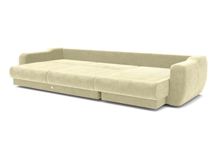 Угловой диван-кровать серо-бежевого цвета - лучшие Угловые диваны в INMYROOM