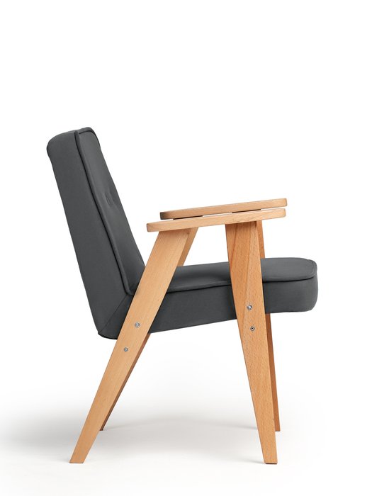 Кресло Несс zara серого цвета - лучшие Интерьерные кресла в INMYROOM