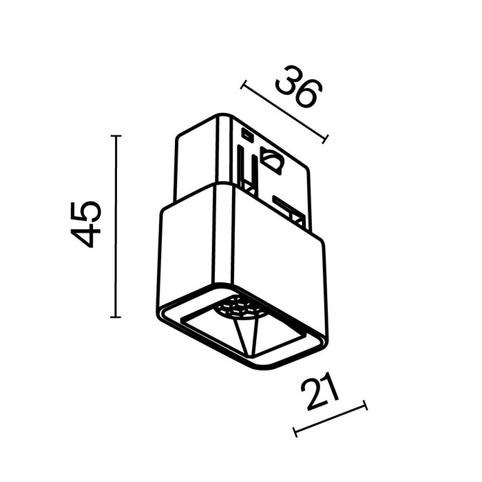 Трековый светильник Technical TR100-2-2W3K-S-B Points S Магнитная трековая система 23мм EXILITY - лучшие Трековые светильники в INMYROOM Трековый светильник Technical TR100-2-2W3K-S-B Points S Магнитная трековая система 23мм EXILITY - лучшие Трековые светильники в INMYROOM