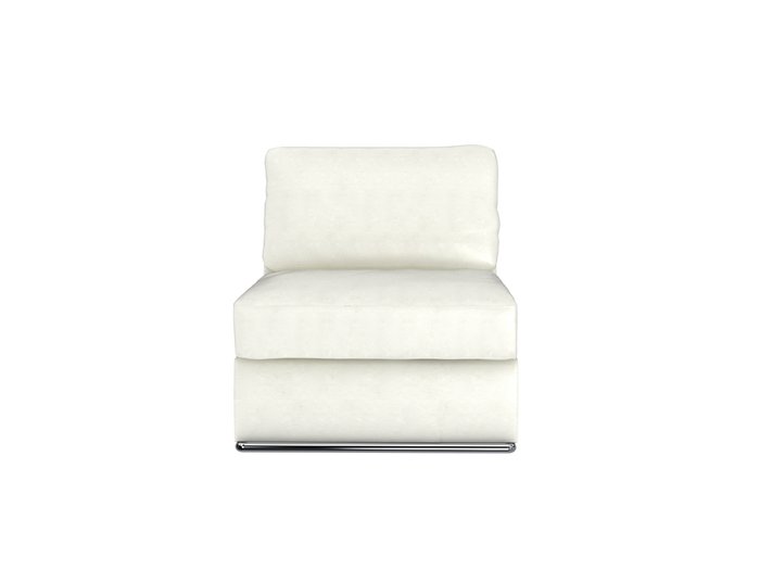 Кресло Igarka белого цвета 