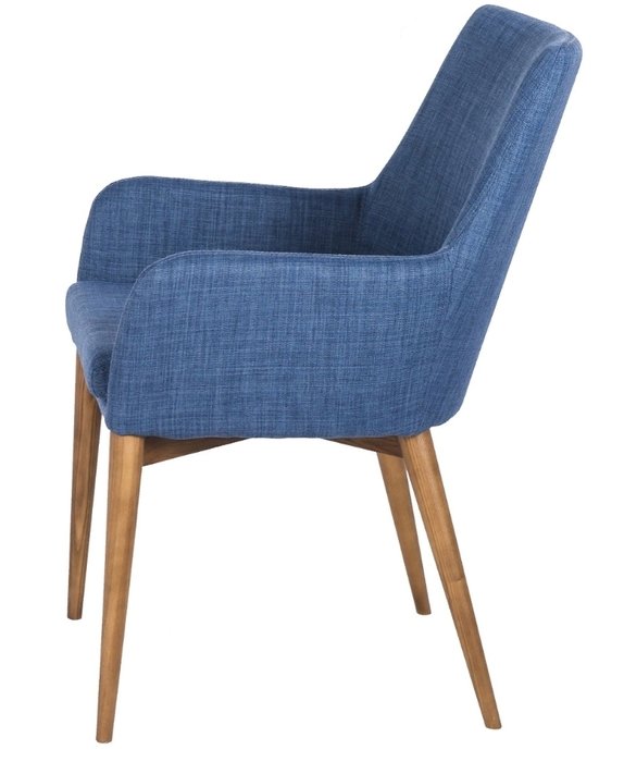 Стул Espacio синего цвета - лучшие Обеденные стулья в INMYROOM