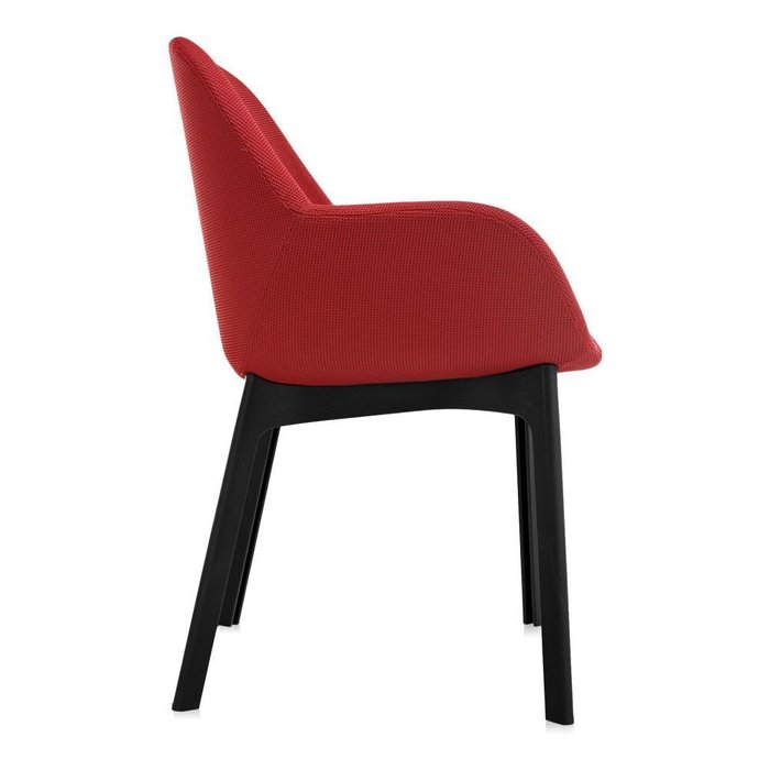 Стул Clap черно-красного цвета - лучшие Обеденные стулья в INMYROOM
