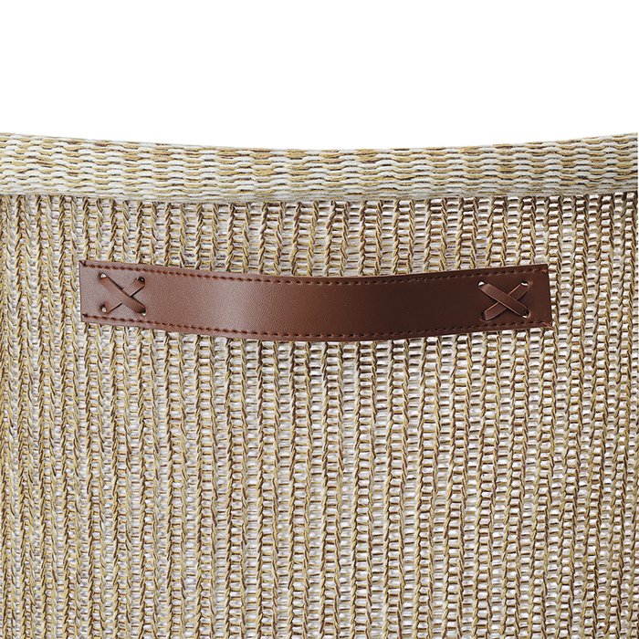 Корзина для хранения Sustainable collection бежевого цвета - лучшие Плетеные корзины в INMYROOM