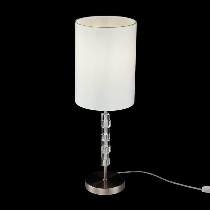 Настольная лампа Cube с белым абажуром - лучшие Настольные лампы в INMYROOM