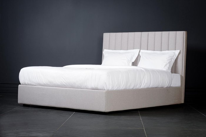 Кровать Ньюбери из бука 160х200 см - лучшие Кровати для спальни в INMYROOM