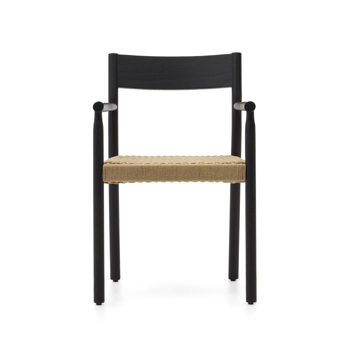 Стул Yalia черно-бежевого цвета - купить Обеденные стулья по цене 59990.0