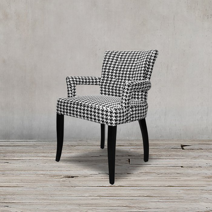 Стул Миледи с черно-белым принтом - лучшие Обеденные стулья в INMYROOM