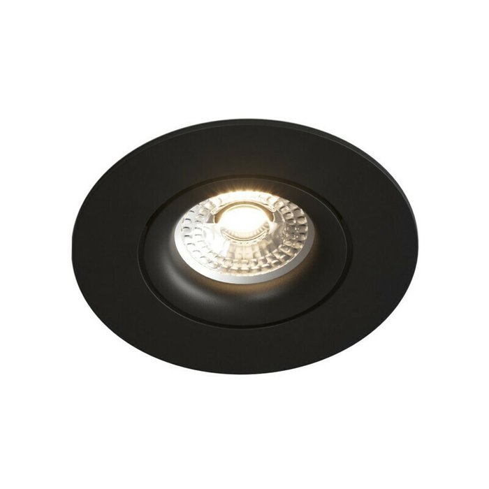 Встраиваемый светильник DK2037-BK (металл, цвет черный)