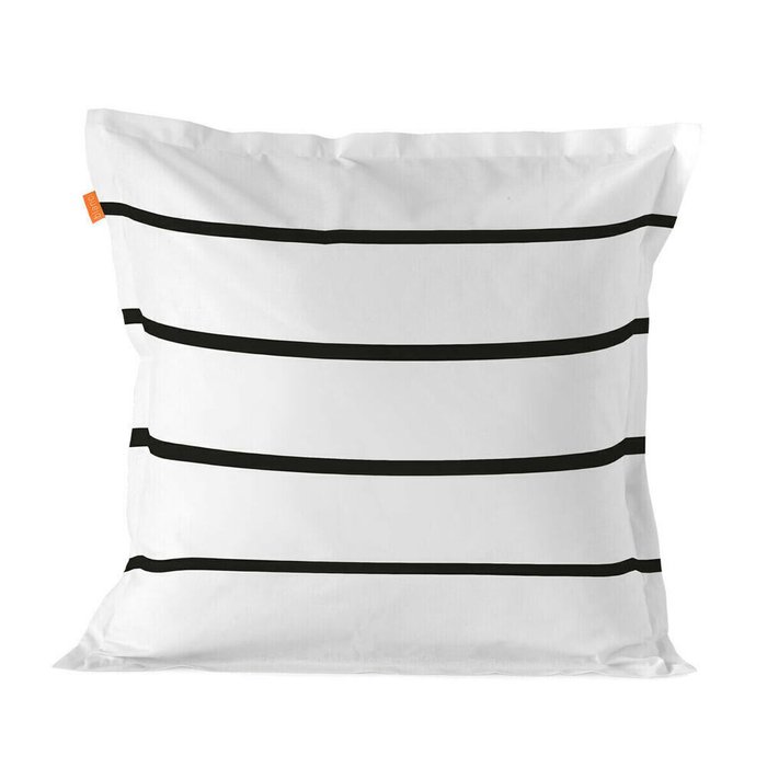 Наволочка Blanc Blush 60x60 с черными полосками