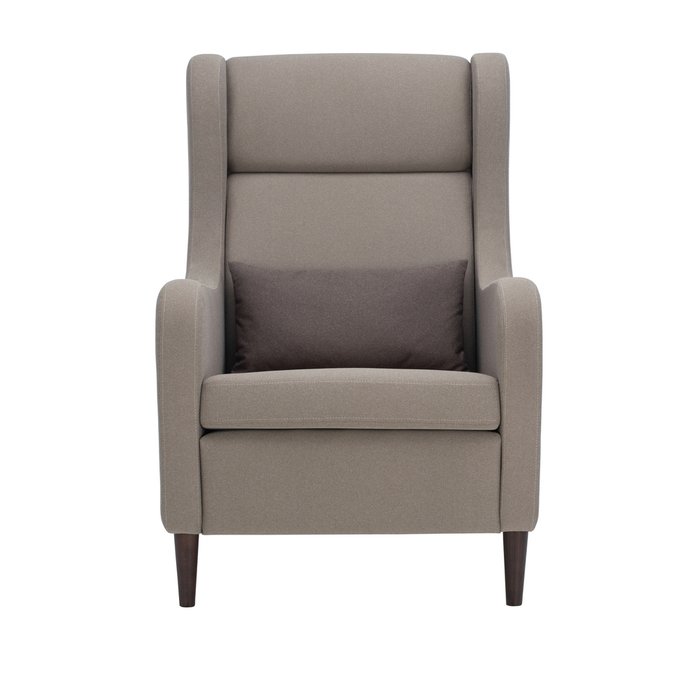 Кресло Хилтон серого цвета - купить Интерьерные кресла по цене 24470.0