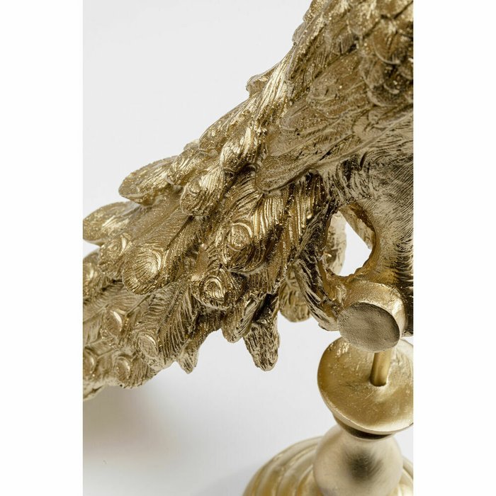 Предмет декоративный Peacock золотого цвета - лучшие Фигуры и статуэтки в INMYROOM