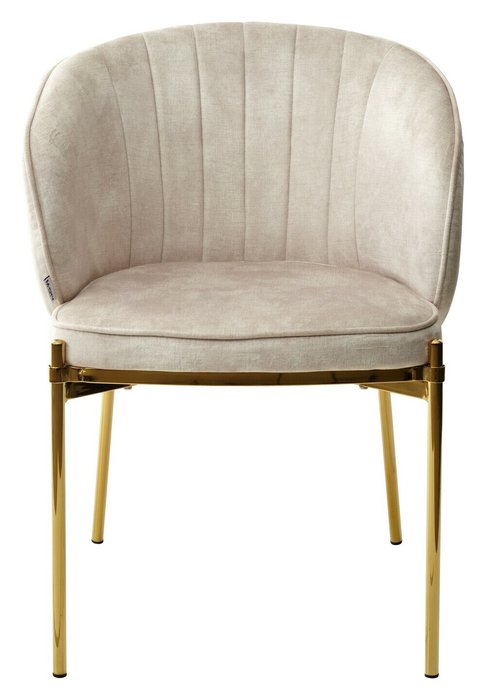 Стул Diana светло-бежевого цвета - купить Обеденные стулья по цене 11750.0