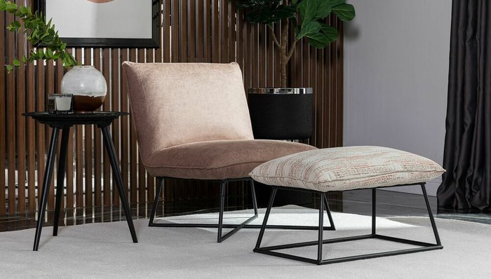 Кресло Pier Armchair коричневого цвета - купить Интерьерные кресла по цене 40000.0