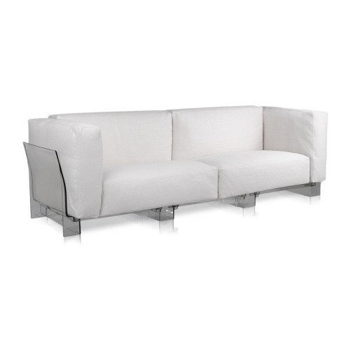 Диван Pop Duo белого цвета - купить Прямые диваны по цене 597573.0
