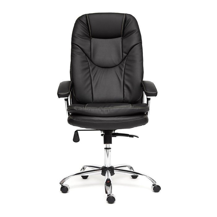 Кресло офисное Softy черного цвета - лучшие Офисные кресла в INMYROOM