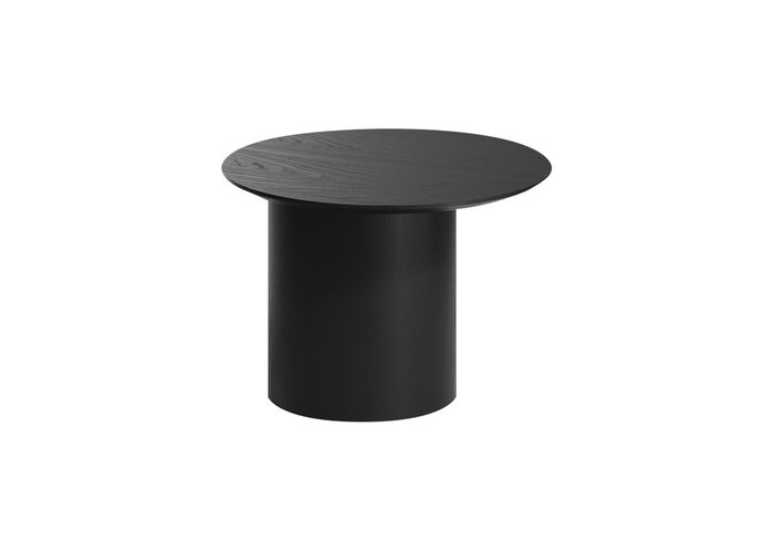 Стол кофейный  Type со смещенным основанием черного цвета